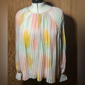 Gibson & Latimer Pleated Blouse